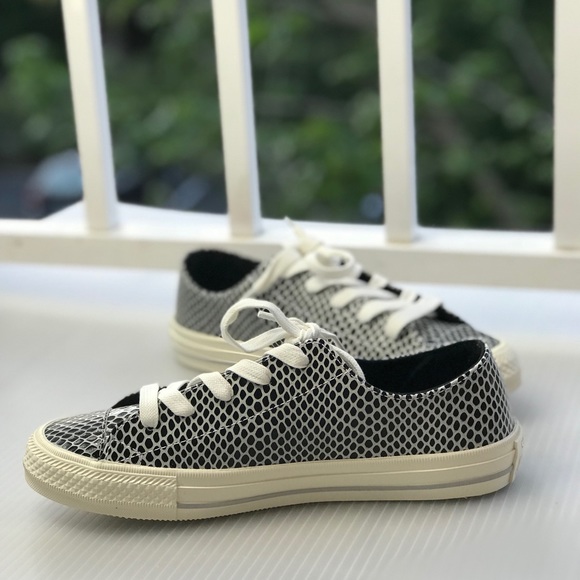 NWT Converse Gemma OX Black Mouse W AUTHENTIC - Picture 3 of 7